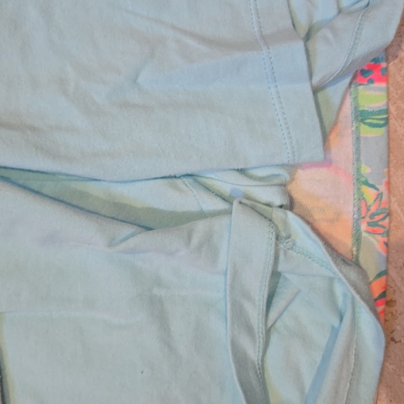 Lilly Pulitzer Multi-Color Tropical Flamingo Print Skort - Picture 4 of 7